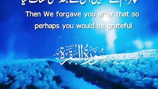 Very nice tilawt e Quran e pak surah Al Baqrh