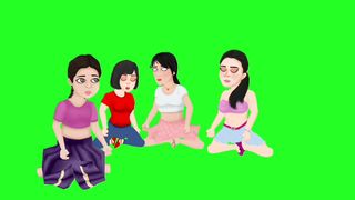Pakistani farmer character green video /no copyright for free download