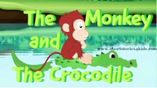 The Monkey and The Crocodile I Moral Story I Around The Kids