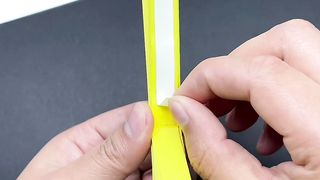 Making sunflower from paper