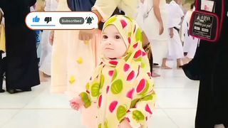 Viral cute baby in makkah