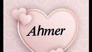 Ahmer name video