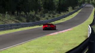 Hypercars Big Jumps & Crash on Nordschleife_2