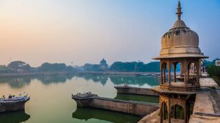 Vrindavan - place of pilgrimage.