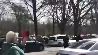 Автопробег в поддержку России.