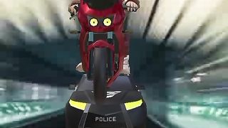 Rohan on bike