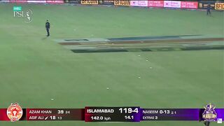 Revenge Completed Azam Khan vs Naseem Shah Quetta vs Islamabad Match 13