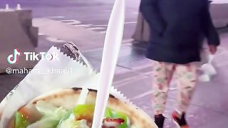 Mix vegetable chicken wrap ????