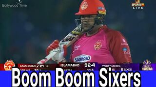 Boom Boom Sixer Highlights Islamabad United vs Quetta Gladiators 2023