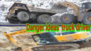 Dangerous Idiots Biggest Climbing Bulldozer Excavator Operator Skills  Crazy Truck Driving Fails