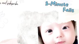 Cute And Funny Baby Laughing Hysterically Compilation || 5-Minute Fails