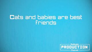 Cats and babies are best friends – Cute baby & cat compilation