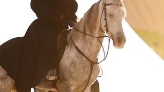Cheveux et cavalier