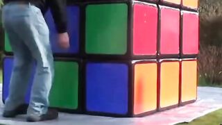 World Record Biggest Rubik Cube