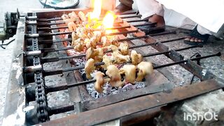 Automatic BarBQ Machine.Amazing work.