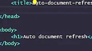#5 Auto refresh content