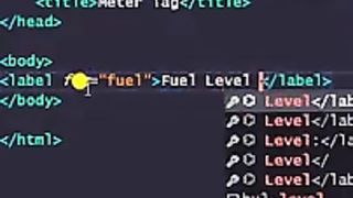 #7 Meter tag in html