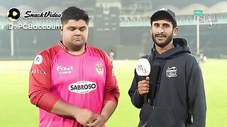 Funny interview Azam Khan and Hassan Ali