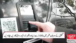 چین میں بغیر ڈرائیور ٹیکسی سروس مقبولیت میں اضافہ