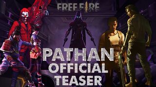Pathaan | Official Teaser | Shah Rukh Khan | Pathaan Free Fire Teaser || AK 47 Gamer