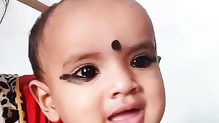 Cute baby fanny video