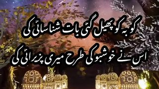 Baat to sach hai magar/parveen shakir/bazm e adab