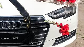 Audi Car Decoration For Wedding