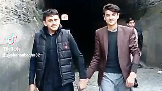 With friends