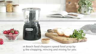 Hamilton Beach Electric Vegetable Chopper & Mini Food Processor
