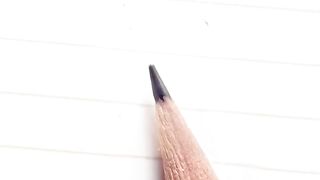 Zooming into a pencil.