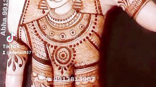 Bride making ideas in Dulhan Mehndi