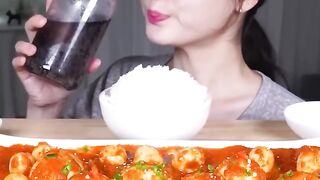 Boiled Spicy Eggs w Rice