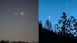 A parade of planets, a large star cluster, and a summer constellation