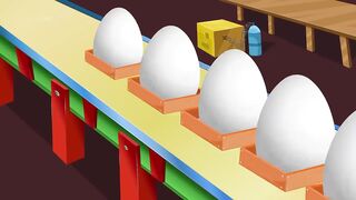 The Egg Factory Theft - Narrative Story - ChuChu TV Police Fun Cartoons for Kids