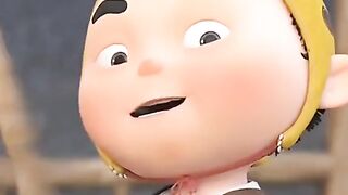 Snak vedio say zaber dast catoon