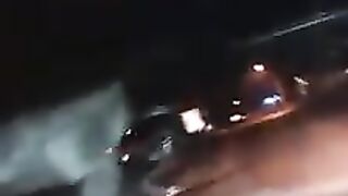 Car  in night drive