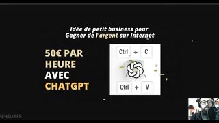 ???? NOUVEAU  GAGNER 50€ PAR HEURE avec CHATGPT ! [Gagner de l'argent sur Internet]