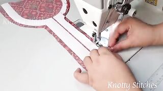 Printed kurti neck design