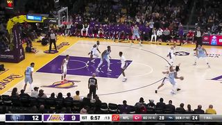 Ja Morant's Head Touches The Backboard On INSANE Two-Hand Block????