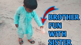 Brother Fun With Sister???? | Amazing | FahadSaeed01