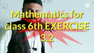 class 6 maths|Exercise3.2@mahemations
