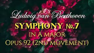 Ludwig van Beethoven  Symphony No 7 in A major Opus 92 2nd movement