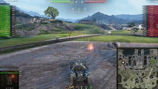 Так еще никто не издевался над топ танками! Красивейший бой в wot на ebr 105!