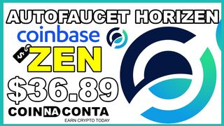 Ganhe Horizen (ZEN) e outras Criptomoedas Grátis pela Autofaucet.org (Mining e Shortlinks)
