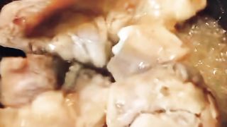 Creamy achari chicken curry