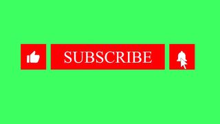 Green screen subscribe button