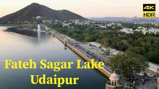 Fateh Sagar Lake Udaipur Full vlog with information 2023 | 4k HDR | travel vlog | Banjara