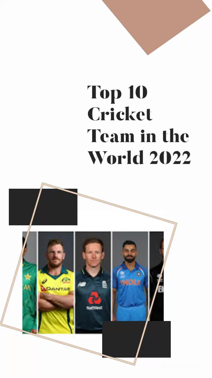 Top 10 Cricket Teams In The World 2022 ICC Ranking By Rashid260802 On top-10-cricket-teams-in-the-world-2022-icc-ranking-by-rashid260802-on