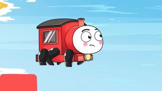 please don't leave me alone sad story cute choo choo charles vs Thomas and friends