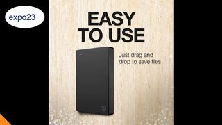 Seagate Portable 4TB External Hard Drive HDD – USB 3.0 for PC, Mac, Xbox, & PlayStation - 1-Year Rescue Service